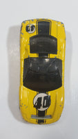 2002 Hot Wheels First Editions 40 Somethin' Yellow Die Cast Toy Car Vehicle