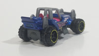 2014 Hot Wheels HW Off-Road Stunt Circuit Mountain Mauler Blue Die Cast Toy Car Vehicle