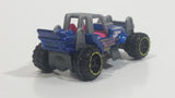 2014 Hot Wheels HW Off-Road Stunt Circuit Mountain Mauler Blue Die Cast Toy Car Vehicle