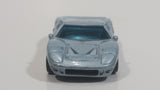 2002 Hot Wheels 1960s Ford GT-40 Octoblast Metallic Pale Blue Die Cast Toy Race Car Vehicle