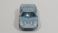 2002 Hot Wheels 1960s Ford GT-40 Octoblast Metallic Pale Blue Die Cast Toy Race Car Vehicle