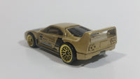 1998 Hot Wheels Dash 4 Cash Ferrari F40 Gold Die Cast Toy Dream Luxury Super Car Vehicle Opening Rear Mount Engine