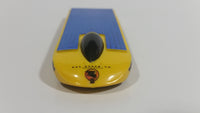 1998 Hot Wheels First Editions Solar Eagle III Yellow Plastic and Die Cast Toy Car Vehicle