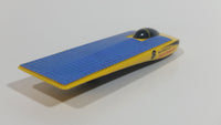 1998 Hot Wheels First Editions Solar Eagle III Yellow Plastic and Die Cast Toy Car Vehicle