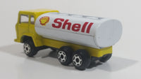 Yatming Style Shell Semi Tanker Fuel Truck Yellow Die Cast Toy Car Vehicle