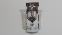 2000 Hot Wheels Del Worsham Funny Car Current Maroon and White Die Cast Toy Race Car Vehicle McDonald's Happy Meal