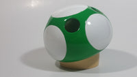 Extremely Hard to find Rare 2012 Nintendo Super Mario Video Game 1-UP Free Man Green and White Mushroom Shaped Ceramic Toothbrush Holder