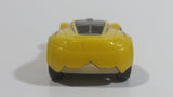 2009 Hot Wheels Track Stars Ultra Rage Yellow Plastic Body Die Cast Toy Car Vehicle