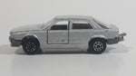 Majorette 1985 Renault 25 No. 222 Silver Grey 1/63 Scale Die Cast Toy Car Vehicle with Opening Doors