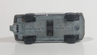 Majorette 1985 Renault 25 No. 222 Silver Grey 1/63 Scale Die Cast Toy Car Vehicle with Opening Doors