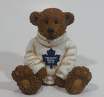 NHL Ice Hockey Limited Edition Toronto Maple Leafs Sports Team Resin Bear Decorative Ornament Collectible