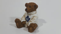 NHL Ice Hockey Limited Edition Toronto Maple Leafs Sports Team Resin Bear Decorative Ornament Collectible