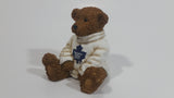 NHL Ice Hockey Limited Edition Toronto Maple Leafs Sports Team Resin Bear Decorative Ornament Collectible