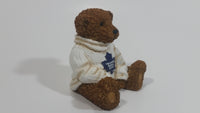 NHL Ice Hockey Limited Edition Toronto Maple Leafs Sports Team Resin Bear Decorative Ornament Collectible