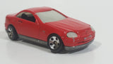 Rare 1997 Hot Wheels Mercedes SLK Red Die Cast Toy Car Vehicle