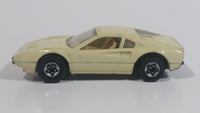 1989 Hot Wheels Color Racers Street Beast Race Bait 308 Cream Ferrari Die Cast Toy Car Vehicle BW