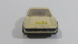 1989 Hot Wheels Color Racers Street Beast Race Bait 308 Cream Ferrari Die Cast Toy Car Vehicle BW