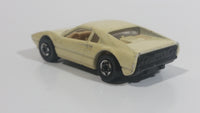 1989 Hot Wheels Color Racers Street Beast Race Bait 308 Cream Ferrari Die Cast Toy Car Vehicle BW