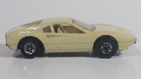 1989 Hot Wheels Color Racers Street Beast Race Bait 308 Cream Ferrari Die Cast Toy Car Vehicle BW