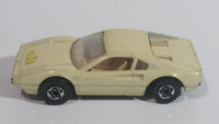 1989 Hot Wheels Color Racers Street Beast Race Bait 308 Cream Ferrari Die Cast Toy Car Vehicle BW