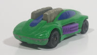 1994 Hot Wheels Twin Engine Green Plastic Body Die Cast Toy Car Vehicle McDonald's Happy Meal