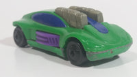 1994 Hot Wheels Twin Engine Green Plastic Body Die Cast Toy Car Vehicle McDonald's Happy Meal