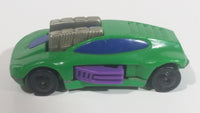 1994 Hot Wheels Twin Engine Green Plastic Body Die Cast Toy Car Vehicle McDonald's Happy Meal