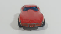 1982 Hot Wheels Gold Hot Ones Corvette Stingray Red Die Cast Toy Car Vehicle - Hong Kong