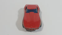 1982 Hot Wheels Gold Hot Ones Corvette Stingray Red Die Cast Toy Car Vehicle - Hong Kong