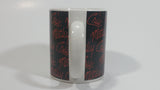 2009 Motley Crue Black with Red Writing Ceramic Coffee Mug Music Rock Band Collectible