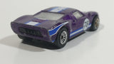 2001 Hot Wheels Ford GT - 40 #78 Purple Die Cast Toy Race Car Vehicle