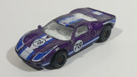 2001 Hot Wheels Ford GT - 40 #78 Purple Die Cast Toy Race Car Vehicle