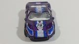 2001 Hot Wheels Ford GT - 40 #78 Purple Die Cast Toy Race Car Vehicle