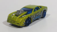 2005 Hot Wheels Speed Trap Raceway Overbored 454 Satin Light Green Die Cast Toy Car Vehicle