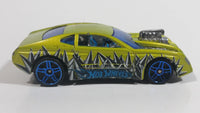 2005 Hot Wheels Speed Trap Raceway Overbored 454 Satin Light Green Die Cast Toy Car Vehicle