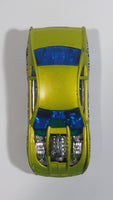 2005 Hot Wheels Speed Trap Raceway Overbored 454 Satin Light Green Die Cast Toy Car Vehicle