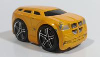 2005 Hot Wheels First Editions Blings Dodge Magnum R/T Metalflake Pearl Yellow Die Cast Toy Car Vehicle