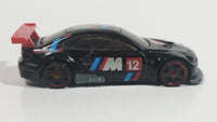 2012 Hot Wheels BMW M3 GT2 Black Die Cast Toy Race Car Vehicle