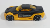 2014 Hot Wheels Ultimate Racing Symbolic Black and Orange #5 Die Cast Toy Car Vehicle