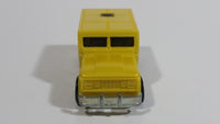 2013 Hot Wheels HW City City Works Armored Transport Yellow Plastic Body Die Cast Toy Car Vehicle