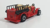 1982 Hot Wheels Old Number 5 Fire Truck Red Die Cast Toy Firefighting Rescue Emergency Vehicle