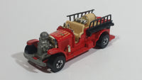 1982 Hot Wheels Old Number 5 Fire Truck Red Die Cast Toy Firefighting Rescue Emergency Vehicle