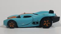 2008 Hot Wheels Prototype H-24 Light Blue Die Cast Toy Car Vehicle