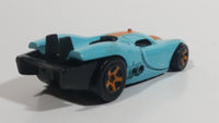 2008 Hot Wheels Prototype H-24 Light Blue Die Cast Toy Car Vehicle