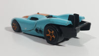 2008 Hot Wheels Prototype H-24 Light Blue Die Cast Toy Car Vehicle