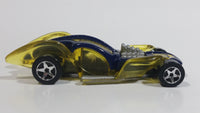 2008 Hot Wheels I Candy Yellow Purple Plastic Body LED Die Cast Toy Car Vehicle McDonald's Happy Meal