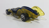 2008 Hot Wheels I Candy Yellow Purple Plastic Body LED Die Cast Toy Car Vehicle McDonald's Happy Meal