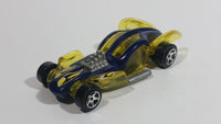 2008 Hot Wheels I Candy Yellow Purple Plastic Body LED Die Cast Toy Car Vehicle McDonald's Happy Meal