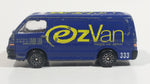 HTF Motor Max Toyota Hiace ez Van Dark Blue No. 6022 Die Cast Toy Car Vehicle