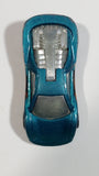 2003 Hot Wheels Croc Crunch Speed Blaster Aqua Green Die Cast Toy Car Vehicle